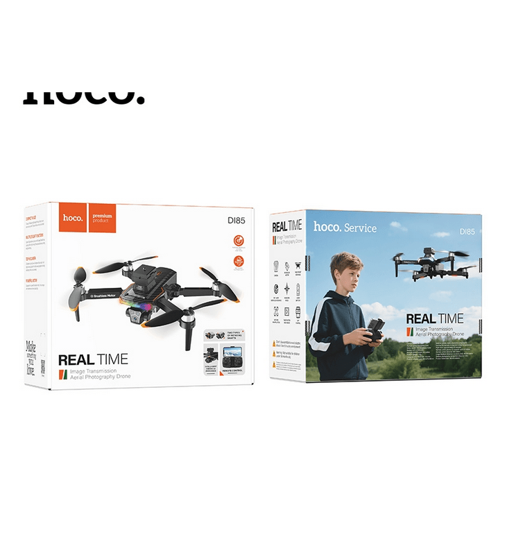 HOCO DI85 Foldable HD Camera Drone – WiFi FPV, Optical Flow, 360° Flip, Beginners Friendly Quadcopter - Saif Al Najmi KwgadgetsHocoSaif Al Najmi KwHOCO DI85 Foldable HD Camera Drone – WiFi FPV, Optical Flow, 360° Flip, Beginners Friendly Quadcopter