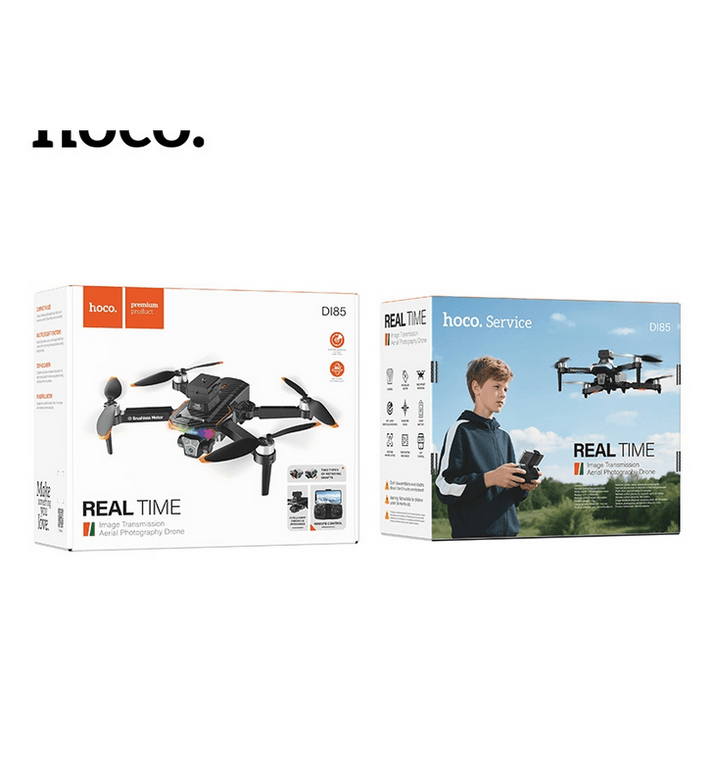 HOCO DI85 Foldable HD Camera Drone – WiFi FPV, Optical Flow, 360° Flip, Beginners Friendly Quadcopter - Saif Al Najmi KwgadgetsHocoSaif Al Najmi KwHOCO DI85 Foldable HD Camera Drone – WiFi FPV, Optical Flow, 360° Flip, Beginners Friendly Quadcopter