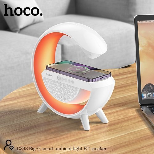 Hoco DS43 Big - G Smart Ambient Wireless Charging BT Speaker - Saif Al Najmi KwWireless SpeakersHocoSaif Al Najmi KwDS43132944Hoco DS43 Big - G Smart Ambient Wireless Charging BT Speaker - Saif Al Najmi Kw