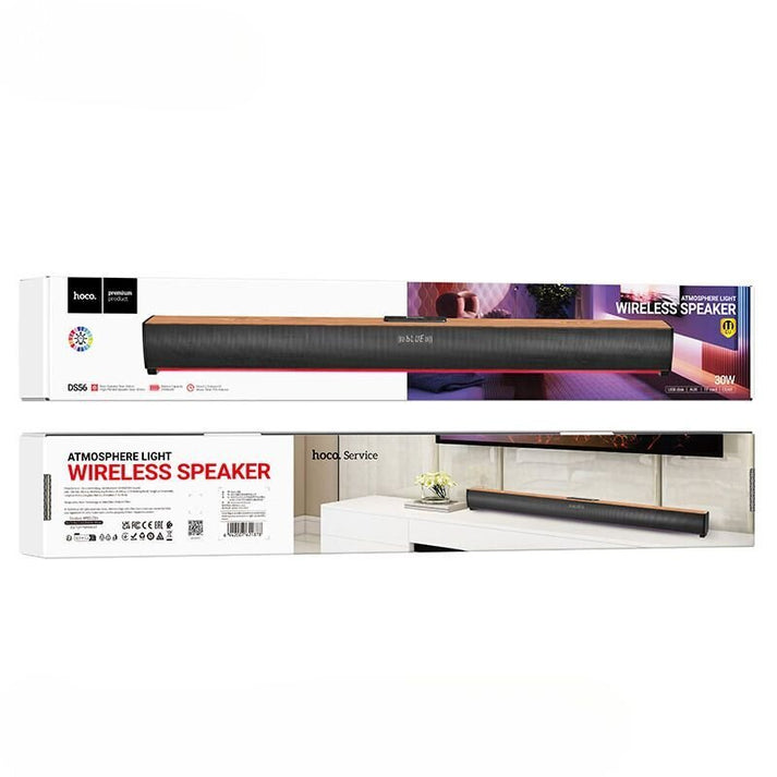 Hoco DS56 Wireless Sound Bar Bluetooth Speaker – 30 W Output, Multi - Input - Saif Al Najmi KwWireless SpeakersHocoSaif Al Najmi KwHoco DS56 Wireless Sound Bar Bluetooth Speaker – 30 W Output, Multi - Input