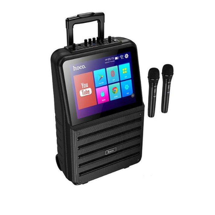 Hoco DS70 60W Wireless Display Bluetooth Speaker with Mic - Saif Al Najmi KwWireless SpeakersSaif Al Najmi KwSaif Al Najmi KwHoco DS70 60W Wireless Display Bluetooth Speaker with Mic