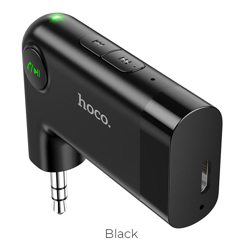 Hoco E53 AUX Wireless Receiver 3.5mm Bluetooth 10 Meters - Saif Al Najmi Kw