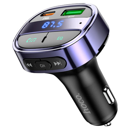 Hoco E70 PD30W+QC3.0 With Wireless FM Transmitter - Saif Al Najmi Kw