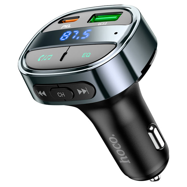 Hoco E70 PD30W+QC3.0 With Wireless FM Transmitter - Saif Al Najmi Kw