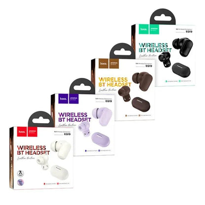 Hoco EQ19 Duke V TWS Earphones – True Wireless Bluetooth 5.3 with Charging Case - Saif Al Najmi KwEarpodsHocoSaif Al Najmi KwBlackHoco EQ19 Duke V TWS Earphones – True Wireless Bluetooth 5.3 with Charging Case - Saif Al Najmi Kw