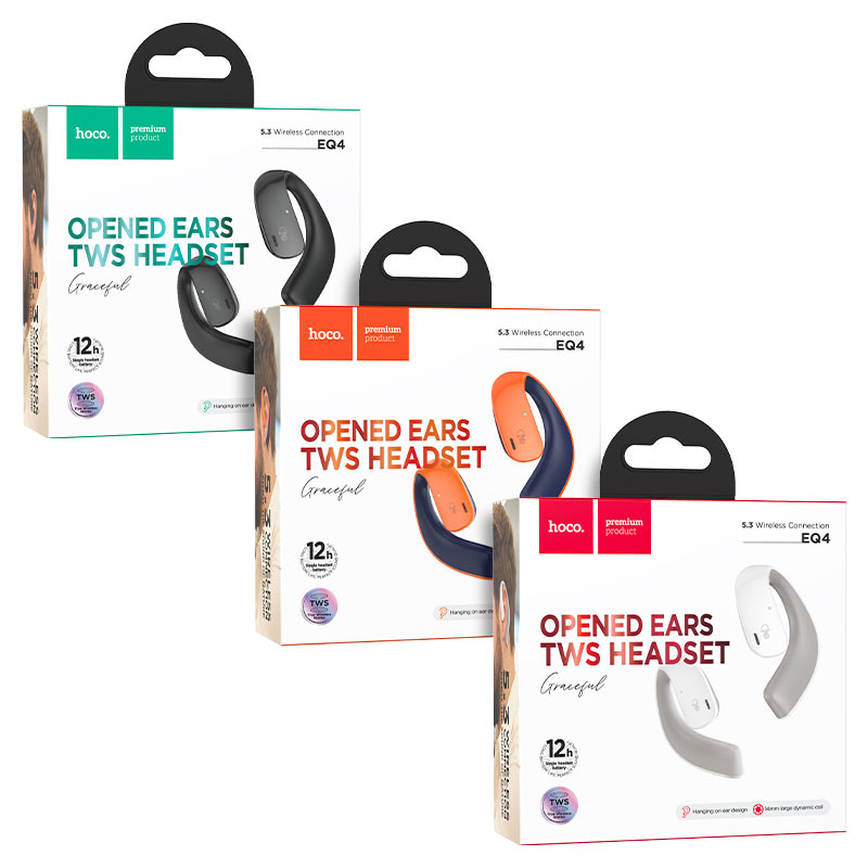 Hoco EQ4 Graceful true wireless BT headset - Saif Al Najmi Kw
