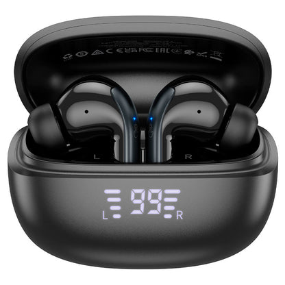 Hoco EQ5 Energy true wireless ANC+ENC noise reduction BT headset - blacK - Saif Al Najmi Kw