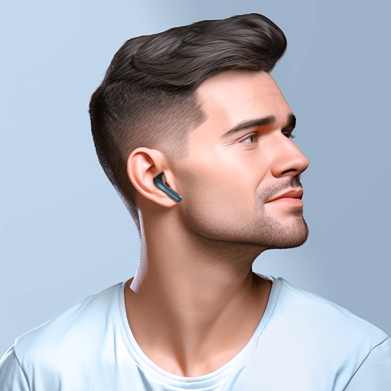 Hoco EQ5 Energy true wireless ANC+ENC noise reduction BT headset - blacK - Saif Al Najmi Kw