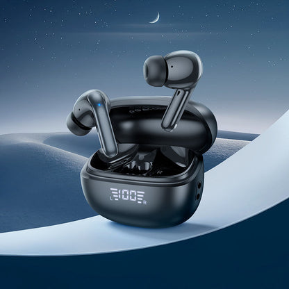 Hoco EQ5 Energy true wireless ANC+ENC noise reduction BT headset - blacK - Saif Al Najmi Kw