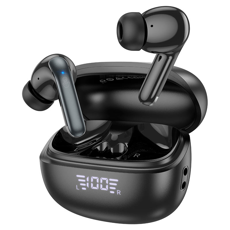 Hoco EQ5 Energy true wireless ANC+ENC noise reduction BT headset - blacK - Saif Al Najmi Kw