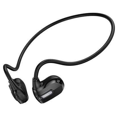 Hoco ES63 Graceful air conduction BT earphones - black - Saif Al Najmi Kw