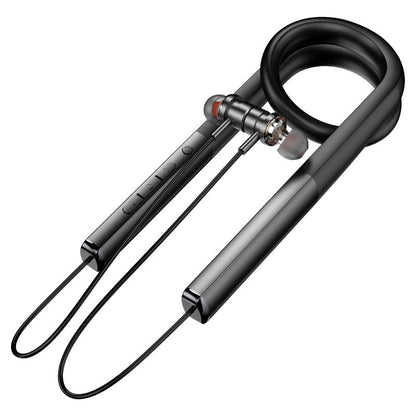 Hoco ES71 Platinum neck-mounted BT headset - obsidian black - Saif Al Najmi Kw