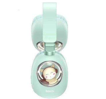 Hoco ESD11 Cute Luminous Bluetooth Headphones - Stylish Sound with LED Lights - Saif Al Najmi KwHeadphonesHocoSaif Al Najmi KwGreenHoco ESD11 Cute Luminous Bluetooth Headphones - Stylish Sound with LED Lights - Saif Al Najmi Kw