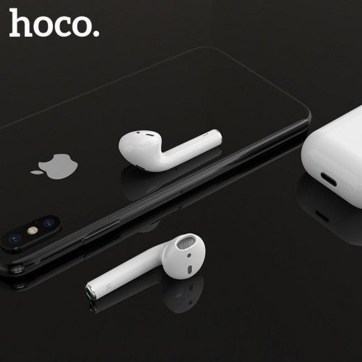 Hoco EW02 Plus True wireless BT headset - White - Saif Al Najmi KwEarpodsHocoSaif Al Najmi KwHOCO CA36130643EW02 Plus True wireless BT headset - White - Saif Al Najmi Kw