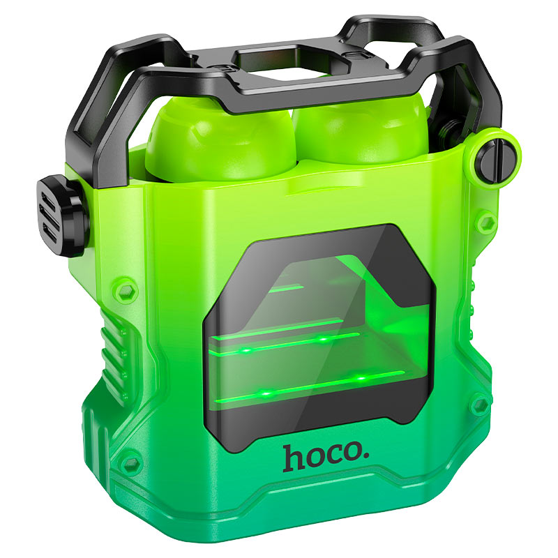 Hoco EW33 TWS Bluetooth 5.3 Gaming Earbuds - Green - Saif Al Najmi Kw