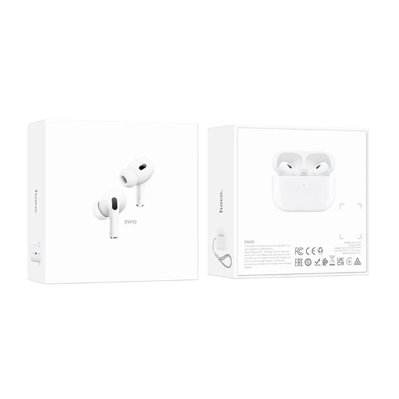 Hoco EW49 True wireless stereo headset - white - Saif Al Najmi KwEarpodshocoSaif Al Najmi KwEW49Hoco EW49 True wireless stereo headset - white - Saif Al Najmi Kw