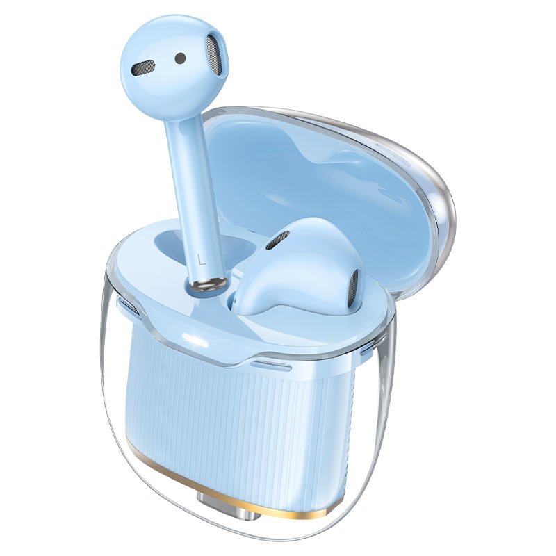 Hoco EW52 Lilly true wireless BT headset - blue - Saif Al Najmi KwEarpodshocoSaif Al Najmi KwEW52Hoco EW52 Lilly true wireless BT headset - blue - Saif Al Najmi Kw