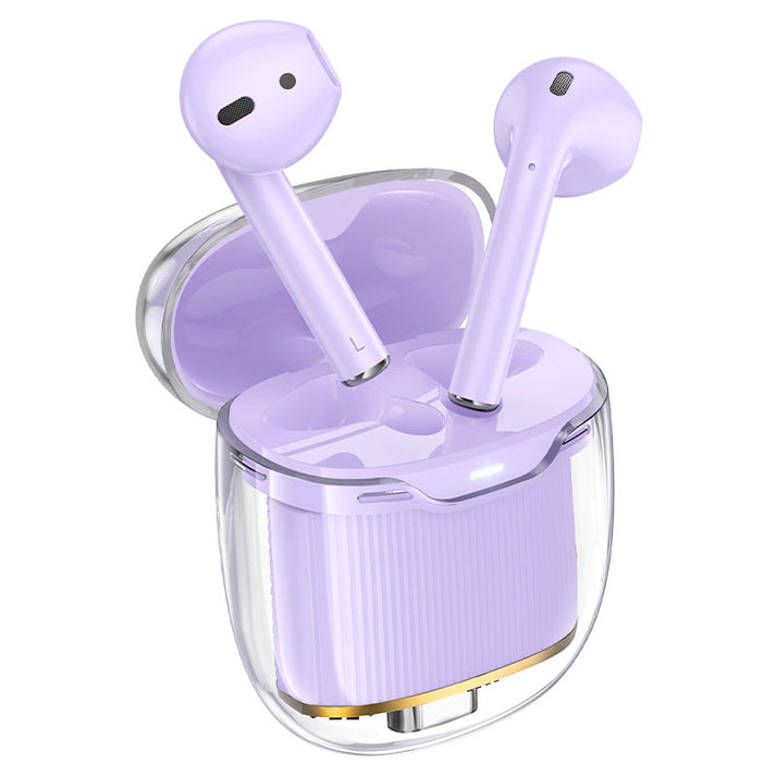Hoco EW52 Lilly true wireless BT headset - purple - Saif Al Najmi KwEarpodshocoSaif Al Najmi KwEW52Hoco EW52 Lilly true wireless BT headset - purple - Saif Al Najmi Kw