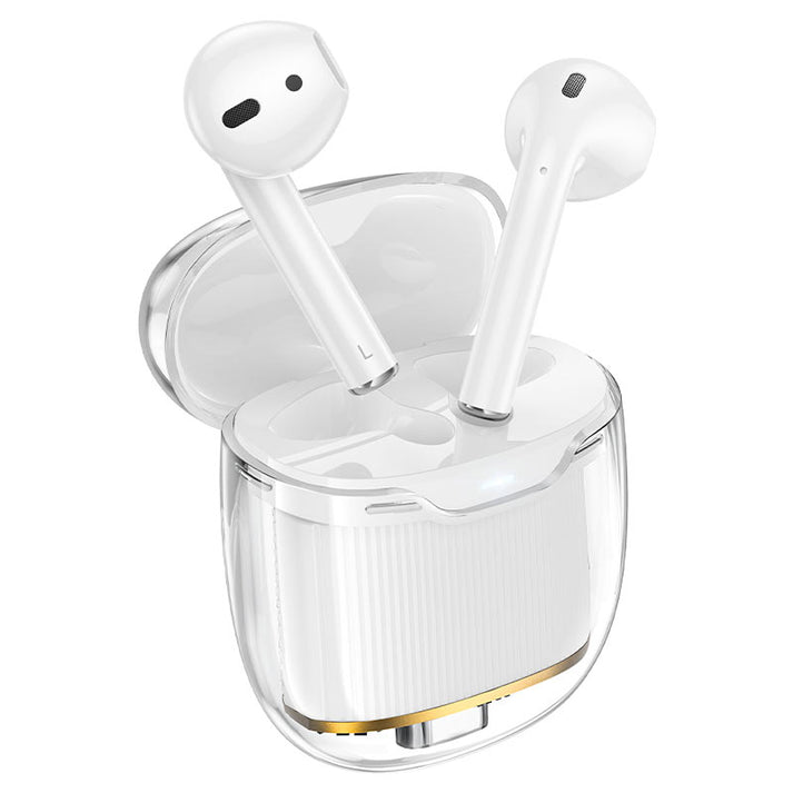 Hoco EW52 Lilly true wireless BT headset - white - Saif Al Najmi KwEarpodshocoSaif Al Najmi KwEW52Hoco EW52 Lilly true wireless BT headset - white - Saif Al Najmi Kw