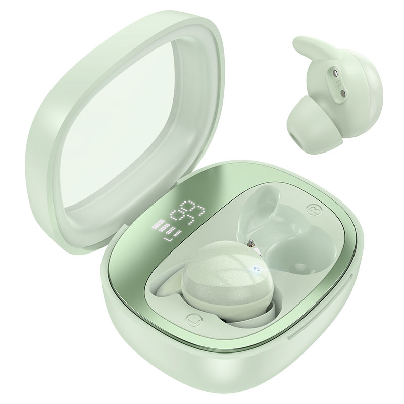 Hoco EW65 Shadow true wireless sleep BT headset - green - Saif Al Najmi Kw