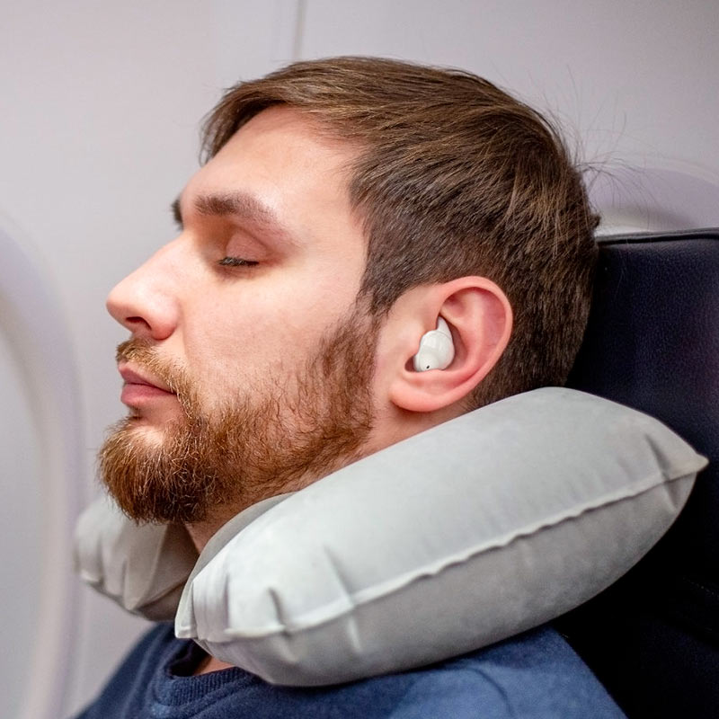 Hoco EW65 Shadow true wireless sleep BT headset - milky white - Saif Al Najmi Kw