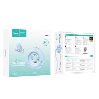 HOCO EW71 Mini Donut Shape Wireless Bluetooth 5.4 Earphone with Atmosphere Light Candy Color Music HiFi Stereo Audio TWS Earbuds - Saif Al Najmi KwSaif Al Najmi KwSaif Al Najmi KwBlueHOCO EW71 Mini Donut Shape Wireless Bluetooth 5.4 Earphone with Atmosphere Light Candy Color Music HiFi Stereo Audio TWS Earbuds