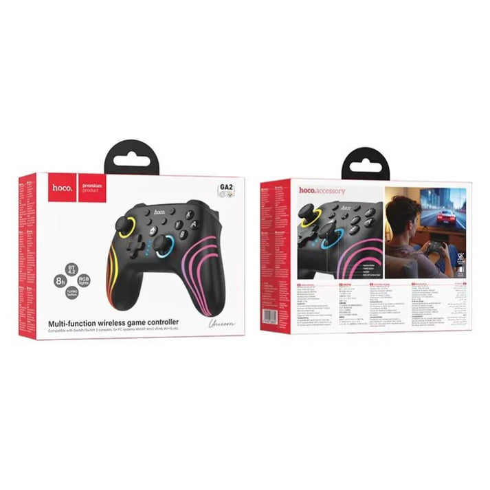 HOCO GA2 Unicorn Multi - Function Wireless Game Controller - Saif Al Najmi KwGamingHocoSaif Al Najmi KwHOCO GA2 Unicorn Multi - Function Wireless Game Controller