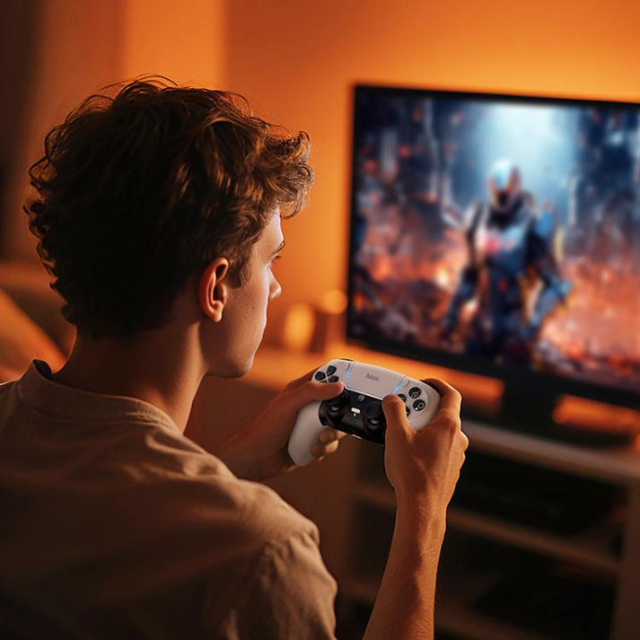 HOCO GA32 Dragon Wireless Game Controller for PS5 Black - Saif Al Najmi KwGamingHocoSaif Al Najmi KwHOCO GA32 Dragon Wireless Game Controller for PS5 Black