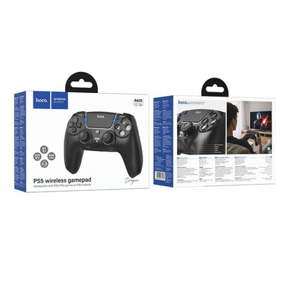 HOCO GA32 Dragon Wireless Game Controller for PS5 Black - Saif Al Najmi KwGamingHocoSaif Al Najmi KwHOCO GA32 Dragon Wireless Game Controller for PS5 Black