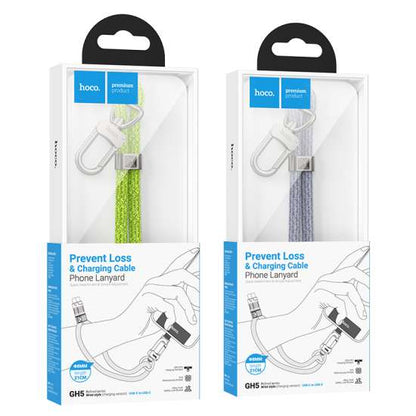Hoco GH5 20W Fast Charging Type C to Lightning Charging Cable and Bracelet - Saif Al Najmi KwData CablesSaif Al Najmi KwSaif Al Najmi KwGreenHoco GH5 20W Fast Charging Type C to Lightning Charging Cable and Bracelet