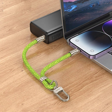 Hoco GH5 20W Fast Charging Type C to Lightning Charging Cable and Bracelet - Saif Al Najmi KwData CablesSaif Al Najmi KwSaif Al Najmi KwGreenHoco GH5 20W Fast Charging Type C to Lightning Charging Cable and Bracelet