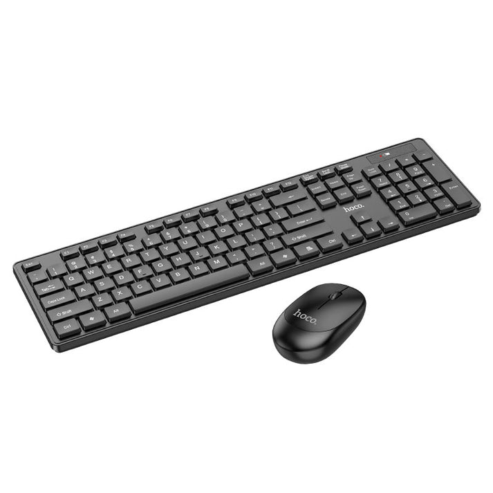 Hoco GM17 Wireless Business Keyboard and Mouse Set (English Version) - Saif Al Najmi Kw