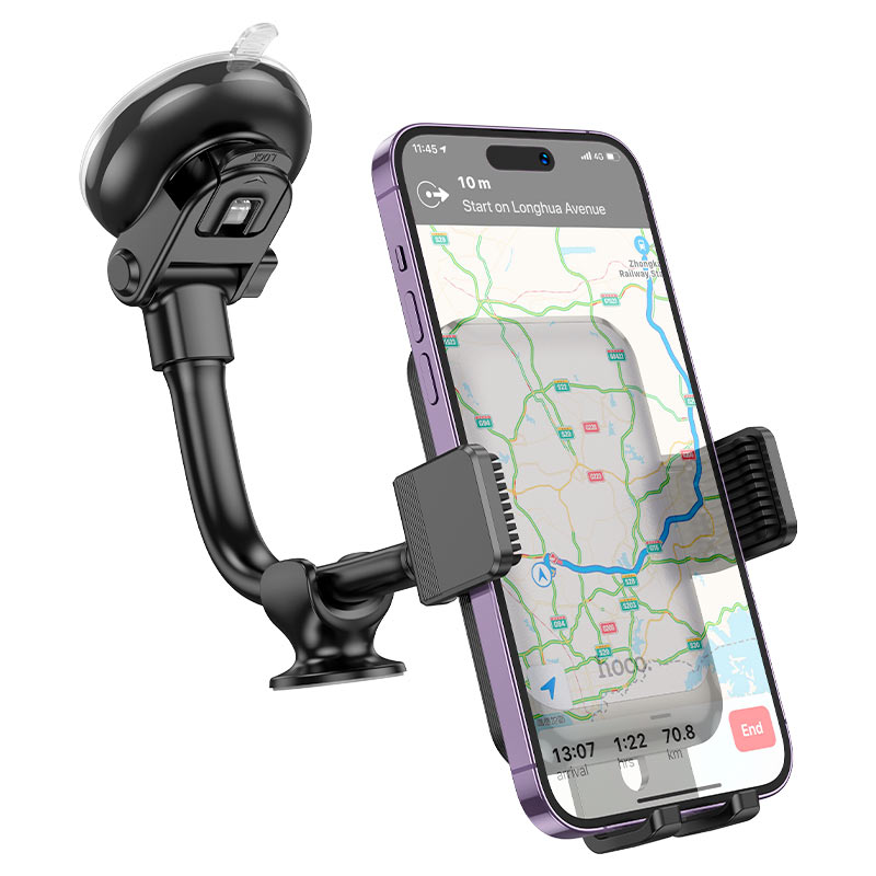 Hoco H27 Rock Dashboard & Windshield Car Phone Mount - Saif Al Najmi Kw