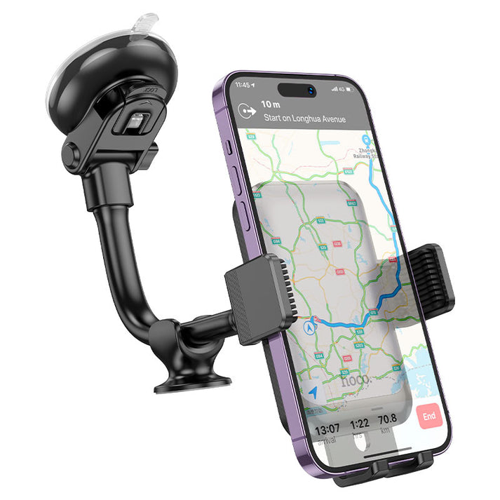 Hoco H27 Rock Dashboard & Windshield Car Phone Mount - Saif Al Najmi Kw