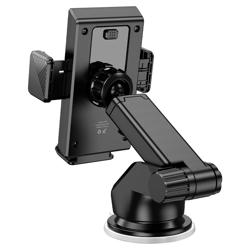H49 Precious push-type car holder(center console) - Black - Saif Al Najmi Kw
