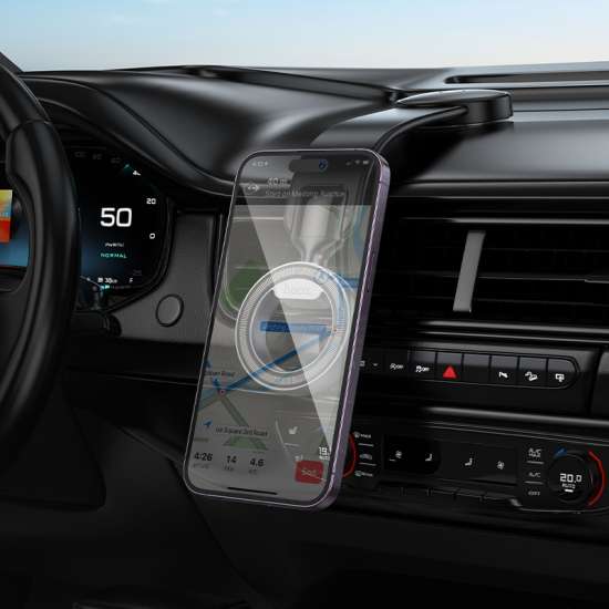 Hoco H71 Totem Ring Magnetic Car Holder – Center Console Mount - Saif Al Najmi KwPhone HolderHocoSaif Al Najmi Kwh71-hocoHoco H71 Totem Ring Magnetic Car Holder – Center Console Mount