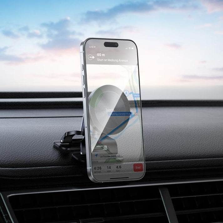 HOCO H97 Eminent Magnetic Car Phone Holder Center Console - Saif Al Najmi Kwcar phone holderHocoSaif Al Najmi KwHOCO H97 Eminent Magnetic Car Phone Holder Center Console