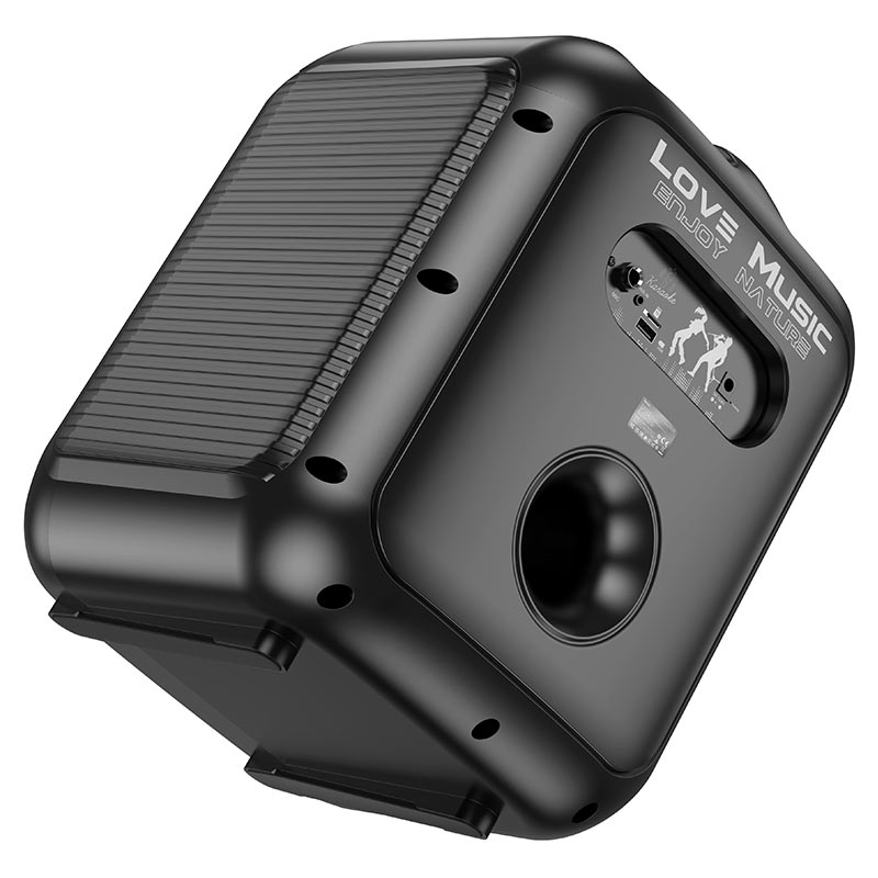Hoco HA1 Graceful outdoor BT speaker
（US/EU） - Black - Saif Al Najmi Kw