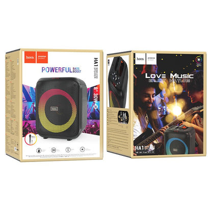 Hoco HA1 Graceful outdoor BT speaker （US/EU） - Black - Saif Al Najmi KwWireless SpeakersHocoSaif Al Najmi KwHA1-BLACKHoco HA1 Graceful outdoor BT speaker （US/EU） - Black - Saif Al Najmi Kw