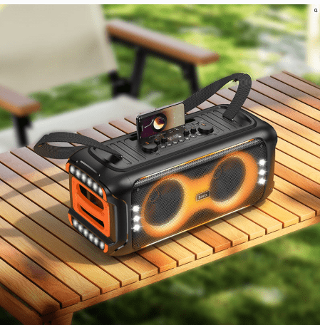 Hoco HA9 Kayman Wireless Portable Loudspeaker – Dual - Mic Outdoor BT 40W - Saif Al Najmi KwWireless SpeakersHocoSaif Al Najmi KwHoco HA9 Kayman Wireless Portable Loudspeaker – Dual - Mic Outdoor BT 40W