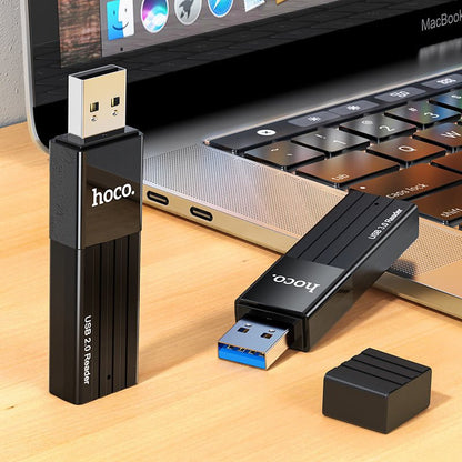 Hoco HB20 Mindful 2 - in - 1 card reader(USB3.0) - Saif Al Najmi KwMedia Card ReaderHocoSaif Al Najmi KwHOCO HB20129874Hoco HB20 Mindful 2 - in - 1card reader(USB3.0) - Saif Al Najmi Kw