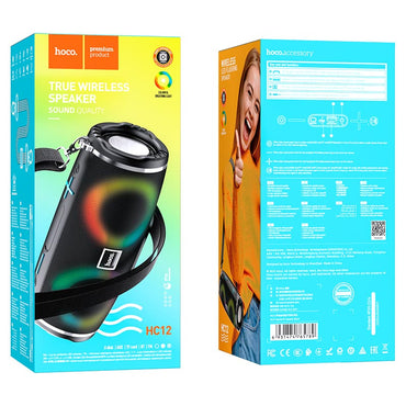 Hoco HC12 Sports BT speaker - Black - Saif Al Najmi Kw