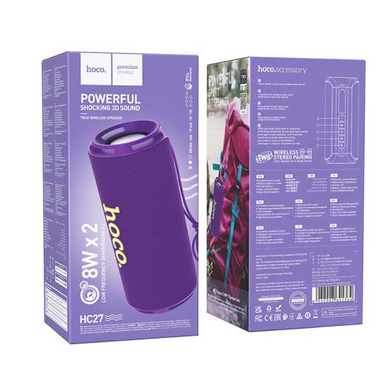 HOCO HC27 Wireless Sports 16W Speaker - Saif Al Najmi KwWireless SpeakersHocoSaif Al Najmi Kwhc27RedHOCO HC27 Wireless Sports 16W Speaker - Saif Al Najmi Kw