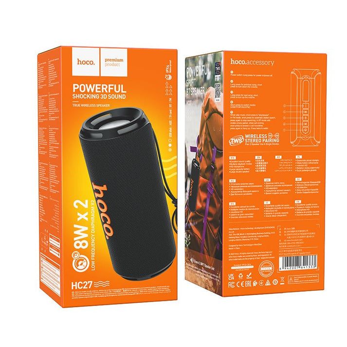 HOCO HC27 Wireless Sports 16W Speaker - Saif Al Najmi KwWireless SpeakersHocoSaif Al Najmi Kwhc27RedHOCO HC27 Wireless Sports 16W Speaker - Saif Al Najmi Kw