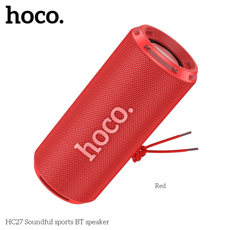 HOCO HC27 Wireless Sports 16W Speaker - Saif Al Najmi KwWireless SpeakersHocoSaif Al Najmi Kwhc27RedHOCO HC27 Wireless Sports 16W Speaker - Saif Al Najmi Kw