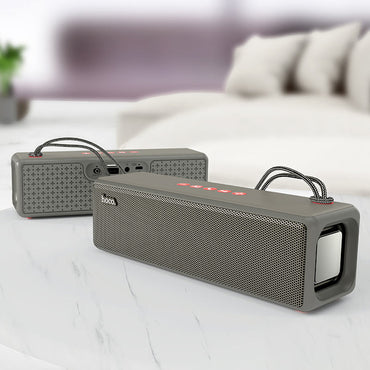 Hoco HC3 Bounce sports wireless speaker - Gray - Saif Al Najmi Kw
