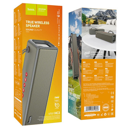 Hoco HC3 Bounce sports wireless speaker - Gray - Saif Al Najmi Kw