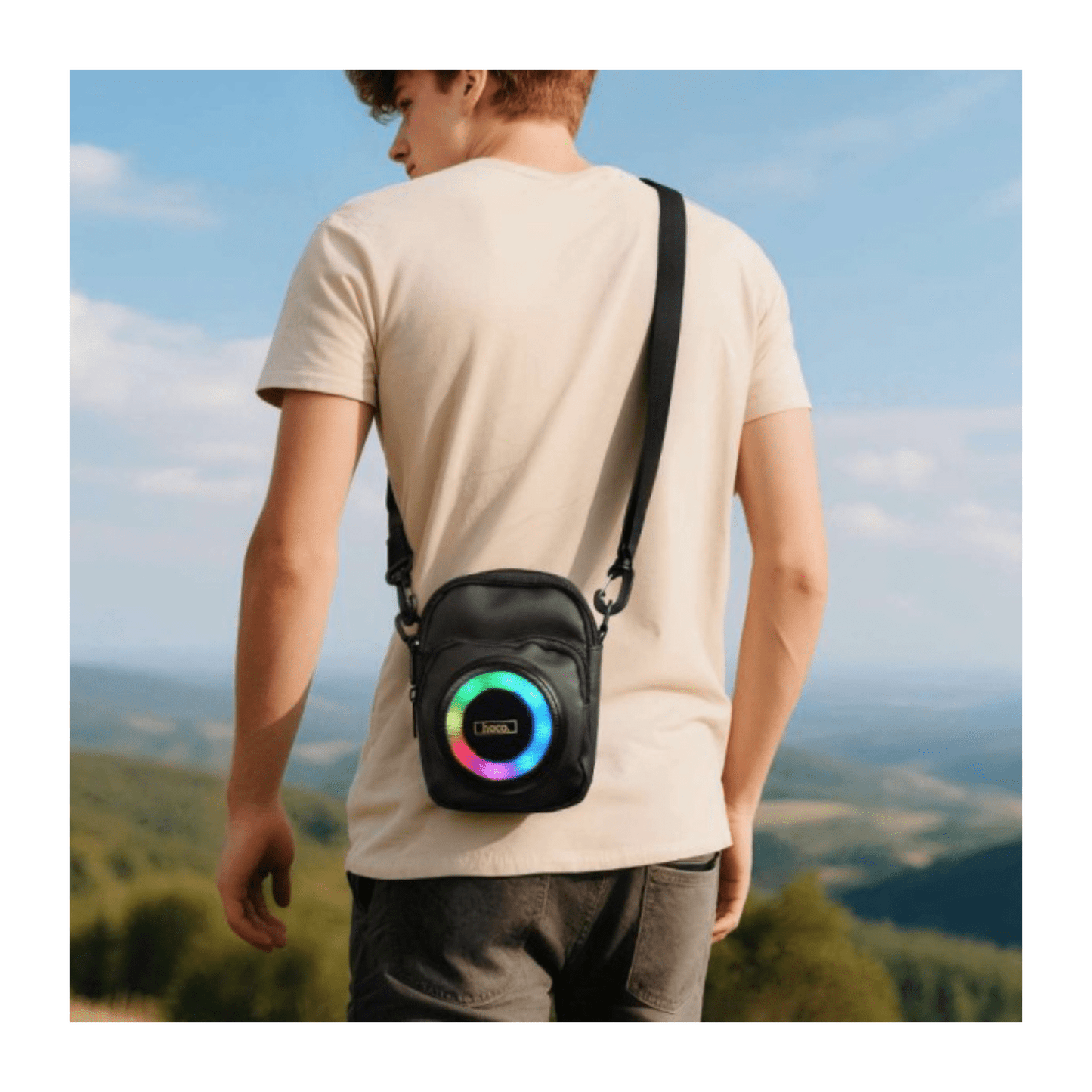 HOCO HC41 Wave Bluetooth Portable Speaker - Saif Al Najmi KwWireless SpeakersHocoSaif Al Najmi KwHOCO HC41 Wave Bluetooth Portable Speaker