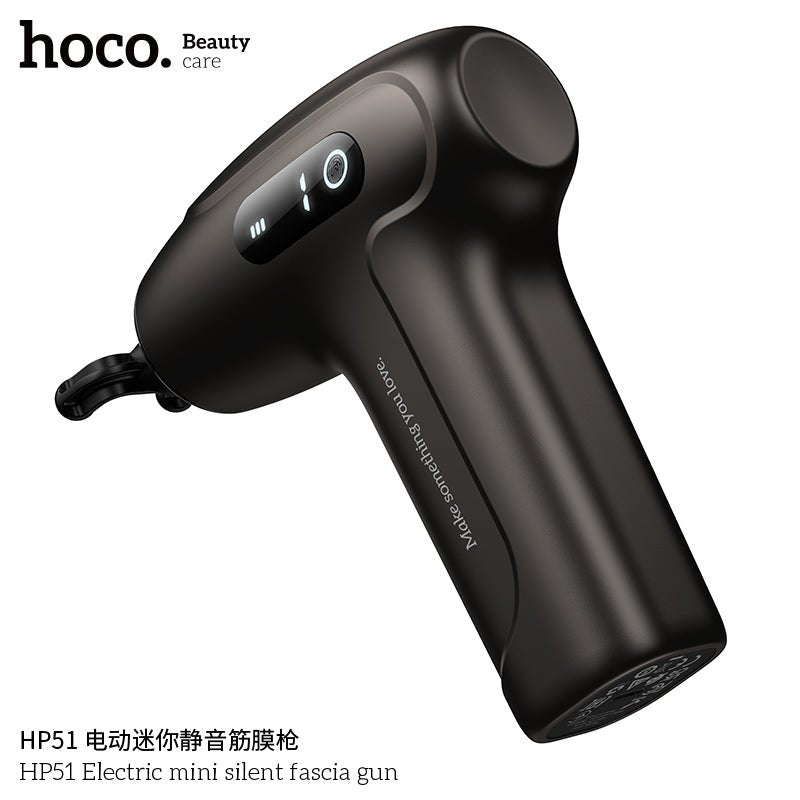 Hoco HP51 Mini Fascial Gun – Portable Deep Tissue Handheld Massager - Saif Al Najmi KwMassage gunHocoSaif Al Najmi KwHoco HP51 Mini Fascial Gun – Portable Deep Tissue Handheld Massager