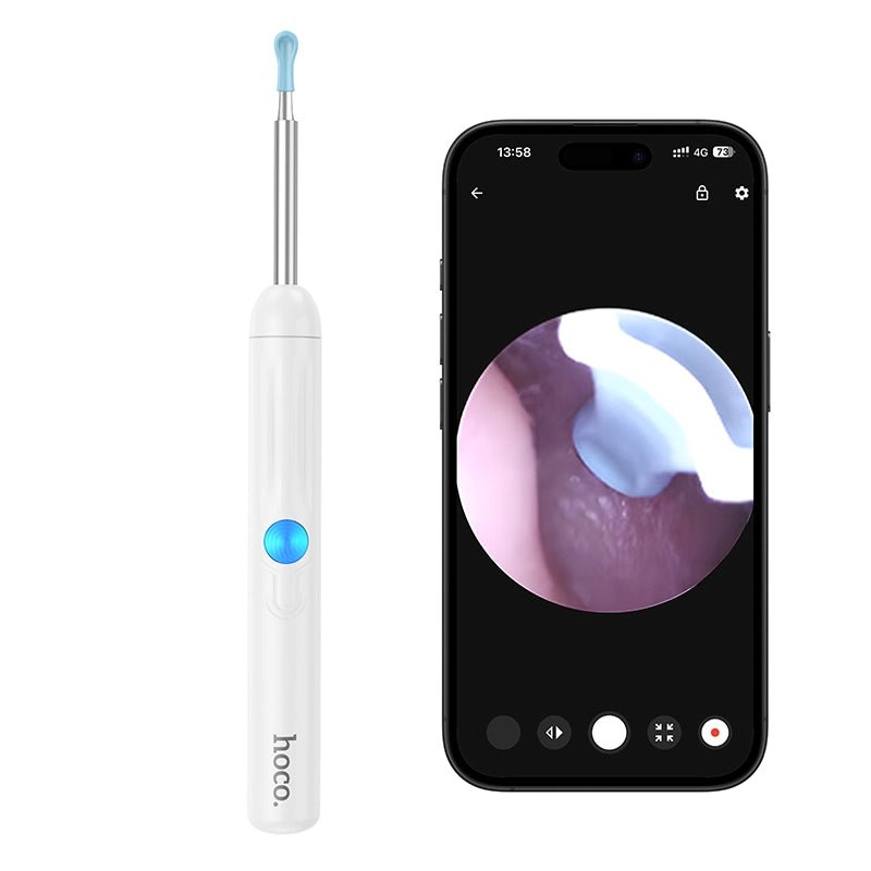 HOCO HP65 Ear Cleaning Tool with Camera Wireless Visual Cleaner - Saif Al Najmi KwgadgetsHocoSaif Al Najmi KwHOCO HP65 Ear Cleaning Tool with Camera Wireless Visual Cleaner